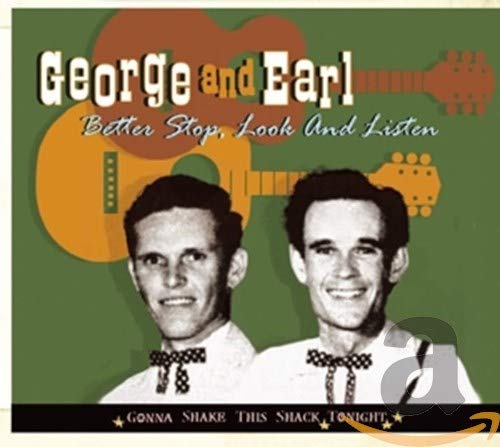 MCCORMICK, GEORGE & EARL AYCOCK - GONNA SHAKE THIS SHACK TONIGHT: BETTER STOP, LOOK AND LISTEN (CD)