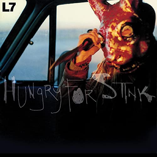 L7 - HUNGRY FOR STINK (RED & YELLOW "SUNSPOT" SWIRL VINYL)