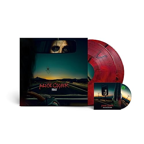 ALICE COOPER - ROAD (LTD. 2LP GATEFOLD, RED MARBLED + DVD)