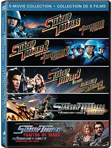 STARSHIP TROOPERS: 5 FILM COLLECTION (STARSHIP TROOPERS / STARSHIP TROOPERS 2: HERO OF THE FEDERATION / STARSHIP TROOPERS 3: MARAUDER / STARSHIP TROOPERS: INVASION / STARSHIP TROOPERS: TRAITOR OF MARS) (BILINGUAL)