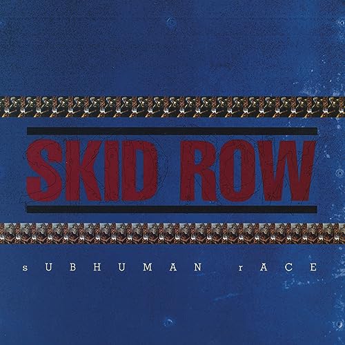 SKID ROW - SUBHUMAN RACE (BLUE & BLACK MARBLE) (VINYL)