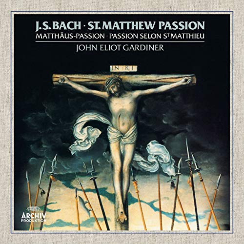 ENGLISH BAROQUE SOLOISTS - BACH: ST. MATTHEW PASSION, BWV 244 (3LP VINYL)