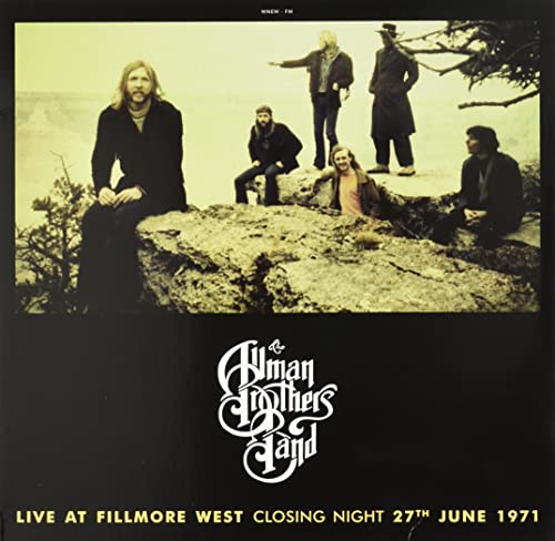 FILLMORE CLOSING NIGHT. 27.6.1971-ALLMAN BROTHERS BAND