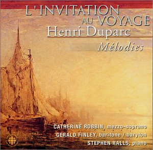 GERALD FINLEY - INVITATION AU VOYAGE: MLODIES (CD)