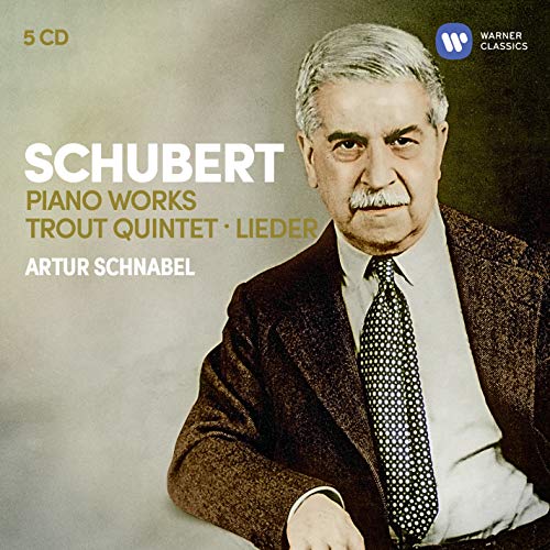 SCHNABEL, ARTHUR - SCHUBERT: 3 SONATAS, IMPROMPTUS, MOMENTS MUSICAUX, TROUT QUINTET (5CD) (CD)