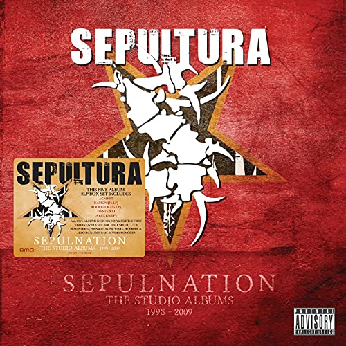 SEPULTURA - SEPULNATION - THE STUDIO ALBUMS 1998 - 2009 (VINYL)