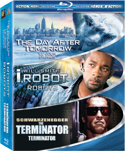 ACTION HERO COLLECTION (THE DAY AFTER TOMORROW/I, ROBOT/THE TERMINATOR) [BLU-RAY] (BILINGUAL)