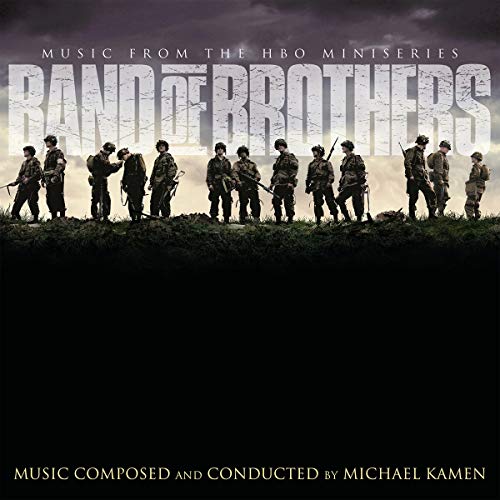 KAMEN,MICHAEL - BAND OF BROTHERS OST (2LP/BLACK & GOLD MARBLED VINYL/180G/POSTER/INSERT/DELUXE GATEFOLD/NUMBERED)