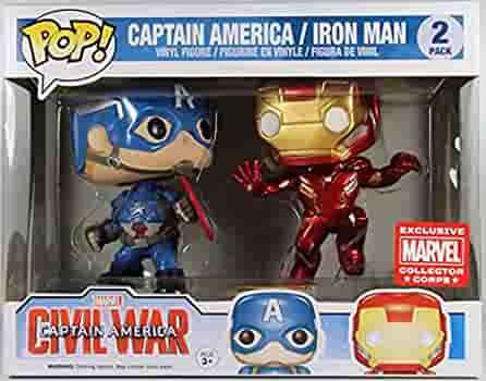 CAPTAIN AMERICA: CW: CAPTAIN AMERICA VS. - FUNKO POP!-EXCLUSIVE