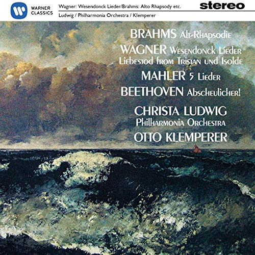 LUDWIG, CHRISTA - BRAHMS: ALT-RHAPSODIE/ WAGNER: WESENDONCK-LIEDER / MAHLER: 5 LIEDER (CD)