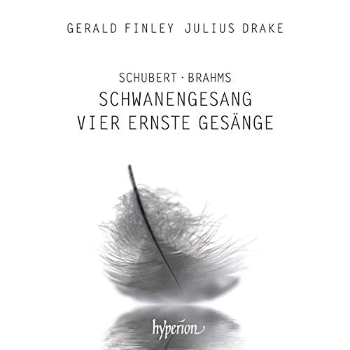 GERALD FINLEY & JULIUS DRAKE - SCHUBERT: SCHWANENGESANG; BRAHMS: VIER ERNSTE GESANGE (CD)