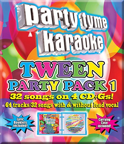 SYBERSOUND KARAOKE - TWEEN PARTY PACK 1 (4CD) (CD)