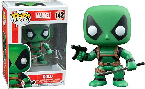 MARVEL: SOLO (DEADPOOL GREEN) #142 - FUNKO POP!-EXCLUSIVE