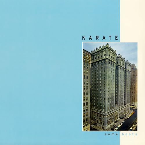 KARATE - SOME BOOTS - TRANSPARENT LIGHT BLUE/GREY (VINYL)