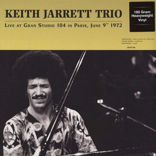 KEITH JARRETT TRIO - LIVE AT GRAN STUDIO 104 IN PARIS JUNE 9TH 1972 (VINYL)