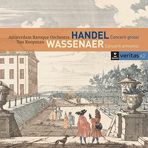 KOOPMAN, TON - HANDEL: CONCERTO GROSSI/WASSENAER: 6 CONCERTI ARMONICI (2CD) (CD)