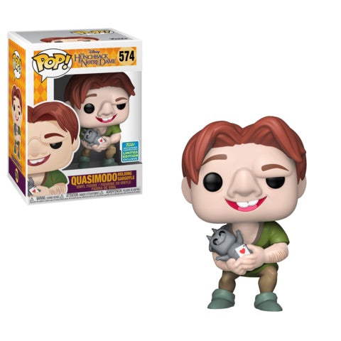 HUNTCHBACK OF NOTRE DAME: QUASIMODO W/GA - FUNKO POP!-#574-2019 SUMMER EX