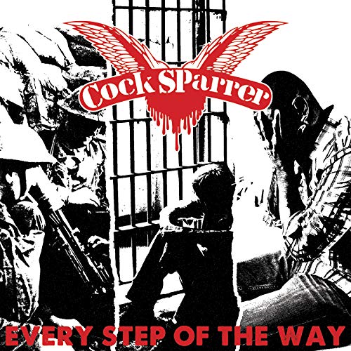 COCK SPARRER - EVERY STEP OF THE WAY (WHITE VINYL)