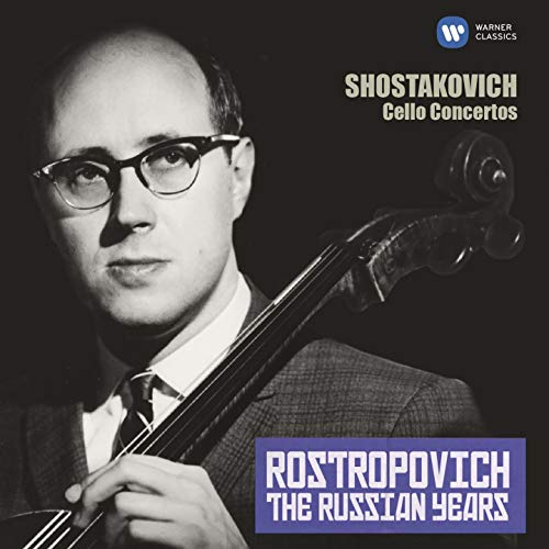 ROSTROPOVICH, MISTISLAV - SHOSTAKOVICH: CELLO CONCERTOS NOS. 1 & 2 [THE RUSSIAN YEARS] (CD)