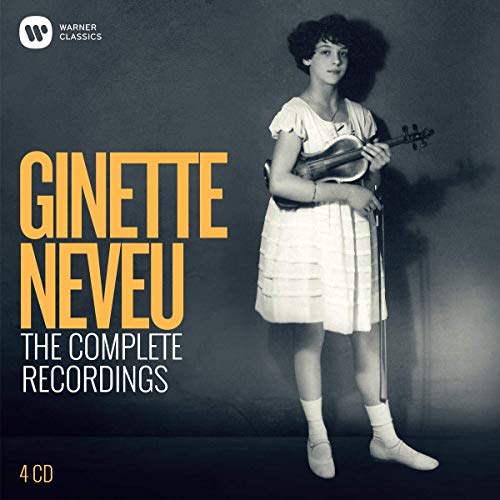 GINETTE NEVEU - GINETTE NEVEU - THE COMPLETE RECORDINGS (CD)