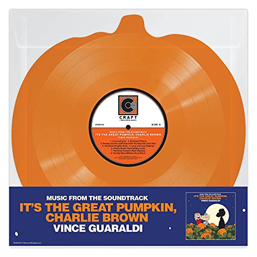 VINCE GUARALDI - IT'S THE GREAT PUMPKIN, CHARLIE BROWN (PUMPKIN SHAPED VINYL)