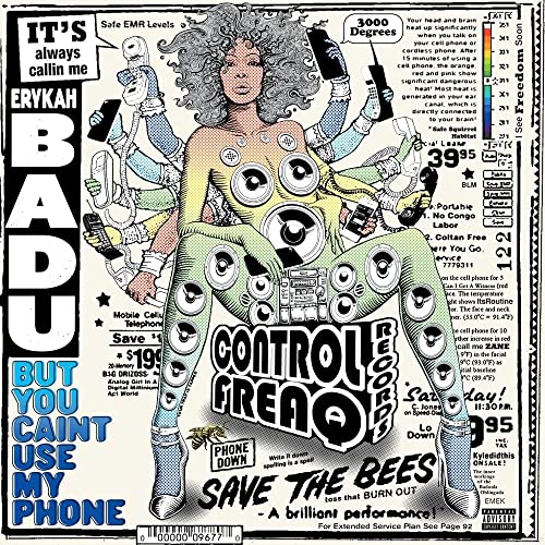 ERYKAH BADU - BUT YOU CAINT USE MY PHONE (VINYL)