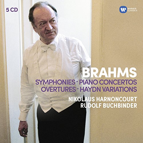 BRAHMS / HAYDN / HARNONCOURT, NIKOLAUS - BRAHMS: SYMPHONIES, OVERTURES, HAYDN, VARIATIONS, PIANO CONCERTOS (CD)