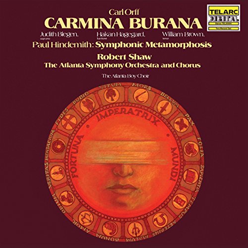 ROBERT SHAW / ATLANTA SYMPHONY ORCHESTRA AND CHORUS - ORFF: CARMINA BURANA (2LP VINYL)