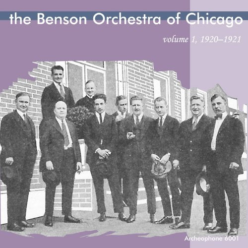 BENSON ORCHESTRA OF CHICAGO - VOLUME 1: 1920-1921 (CD)