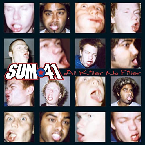 SUM 41 - ALL KILLER NO FILLER - TRANSPARENT BLUE VINYL 180G