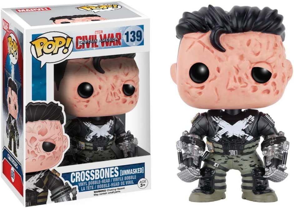 CAPTAIN AMERICA: CIVIL WAR: CROSSBONES 139 - FUNKO POP!-EXCLUSIVE