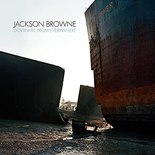 JACKSON BROWNE - DOWNHILL FROM EVERYWHERE (LP)