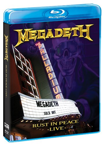 RUST IN PEACE LIVE BY MEGADETH (BLU-RAY)