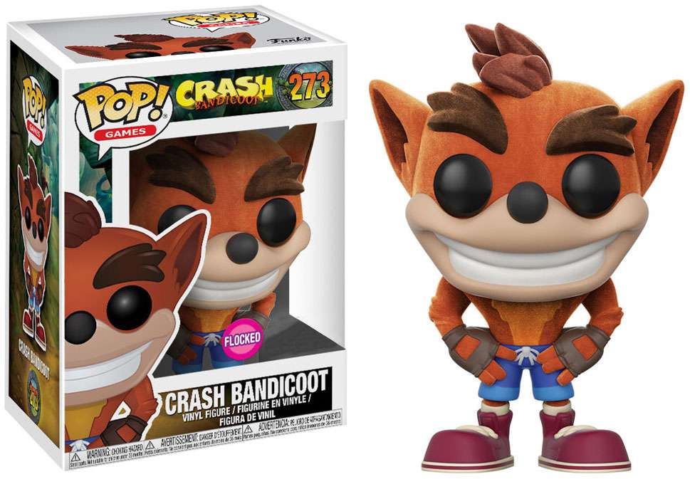 CRASH BANDICOOT (FLOCKED) #273 - FUNKO POP!