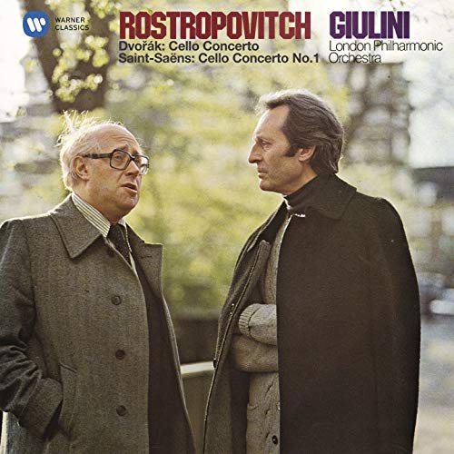 ROSTROPOVICH, MISTISLAV - DVORK: CELLO CONCERTO & SAINT-SANS: CELLO CONCERTO NO. 1 (CD)