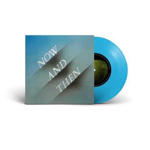 THE BEATLES - NOW AND THEN (7" BLUE)