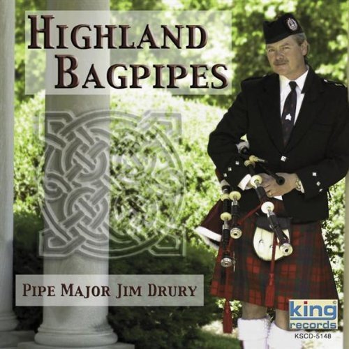 DRURY,JIM - HIGHLAND BAGPIPES (CD)