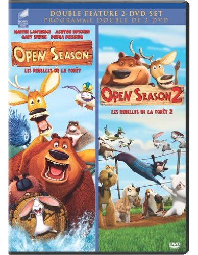 OPEN SEASON 1 & 2 (DOUBLE FEATURE, 2 DISCS) BILINGUAL