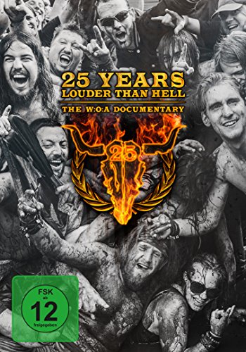 25 YEARS LOUDER THAN HELL  THE W:O:A DOCUMENTARY (DVD)