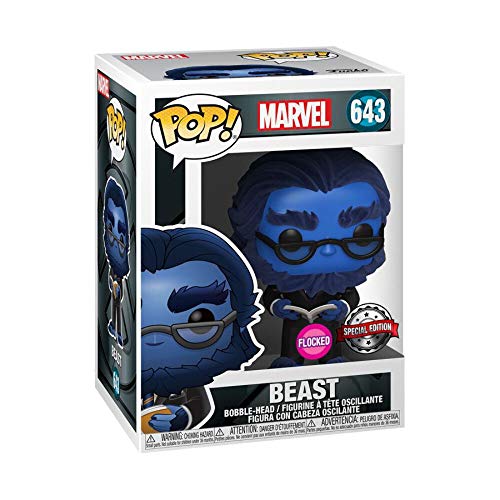 MARVEL: BEAST #643 (FLOCKED) - FUNKO POP!-EXCLUSIVE