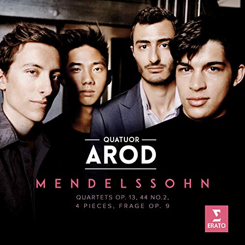 AROD QUARTET - MENDELSSOHN: OP. 13, OP. 14 NO2, FOUR PIECES OP. 84, LIED NO. 1 (CD)