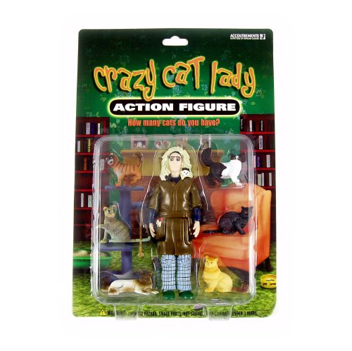 CRAZY CAT LADY ACTION FIGURE - ACCOUTERMENTS-2004