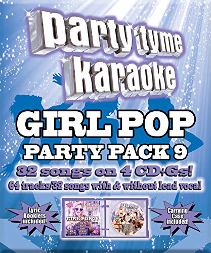 PARTY TYME KARAOKE - GIRL POP PARTY PACK 9 (CD)