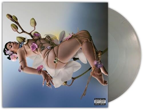 KALI UCHIS - ORQUIDEAS SILVER LP RECORD WITH ALTERNATIVE COVER