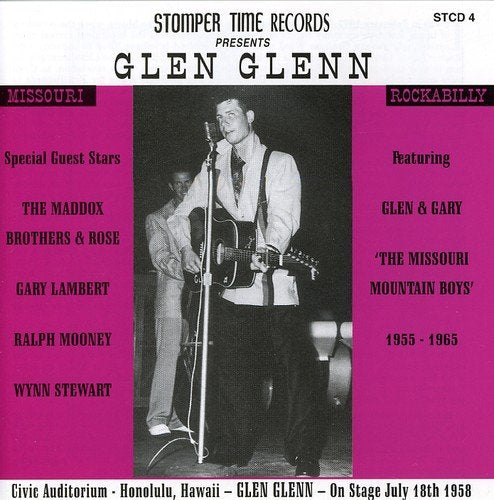 GLEN GLENN - MISSOURI ROCKABILLY (CD)