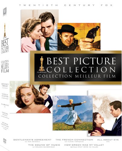 BEST PICTURE COLLECTION (GENTLEMAN'S AGREEMENT/THE FRENCH CONNECTION/ALL ABOUT EVE/THE SOUND OF MUSIC/HOW GREEN WAS MY VALLEY) (BILINGUAL)