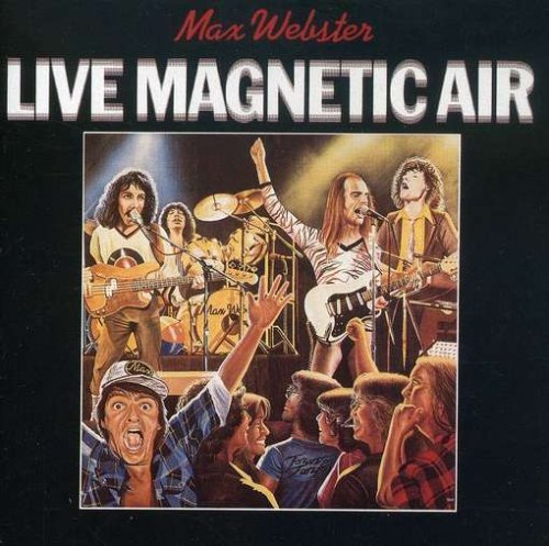 MAX WEBSTER - LIVE MAGNETIC AIR (VINYL)