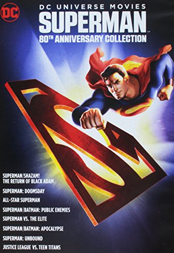 DC UNIVERSE MOVIES SUPERMAN 80TH ANNIVERSARY COLLECTION