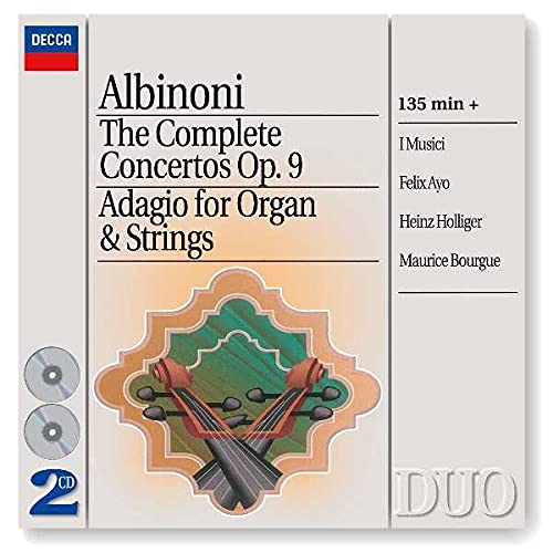 I MUSICI - ALBINONI: COMPLETE CTOS OP.9 / ADAGIO FOR ORG & STR (CD)