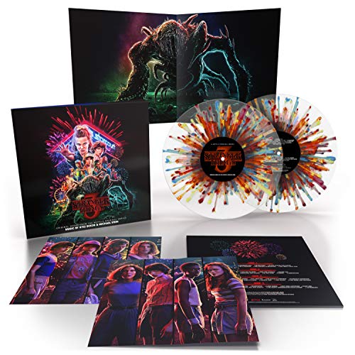 KYLE DIXON & MICHAEL STEIN - STRANGER THINGS 3 VINYL (2X LP FIREWORKS SPLATTER)